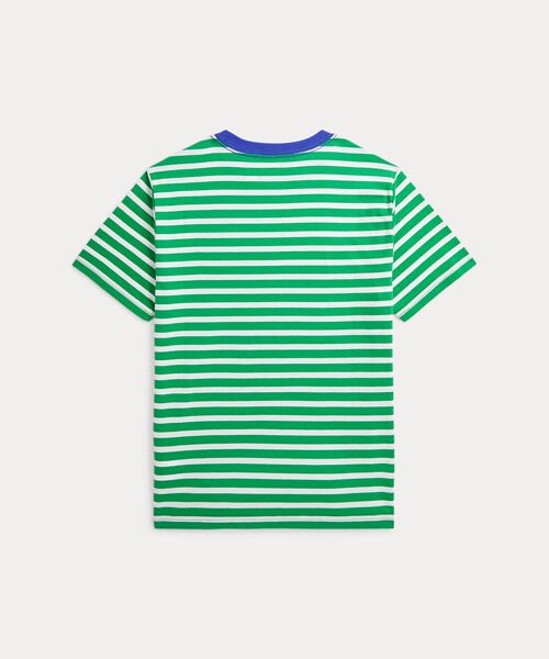 POLO RALPH LAUREN / ポロ ラルフ ローレン Tシャツ | (ボーイズ 8才～20才)ストライプド コットン ジャージー リンガー Tシャツ | 詳細1