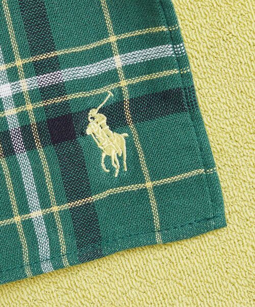 POLO RALPH LAUREN / ポロ ラルフ ローレン ハンカチ | チェック コットン テリー ハンド タオル | 詳細1