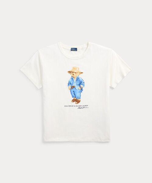 POLO RALPH LAUREN / ポロ ラルフ ローレン Tシャツ | Polo ベア コットン ジャージー Tシャツ | 詳細1