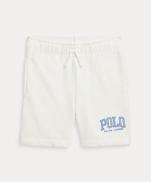POLO RALPH LAUREN/ポロ ラルフ ローレン (ボーイズ 2才~7才)ロゴ フレンチ テリー ショートパンツ 100ホワイト 3 POLO RALPH LAUREN/ポロ ラルフ ローレン (ボーイズ 2才~7才)ロゴ フレンチ テリー ショートパンツ 100ホワイト 3
