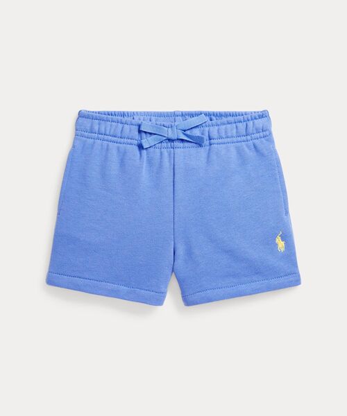POLO RALPH LAUREN/ポロ ラルフ ローレン (ベビー)フレンチ テリー ドローストリング ショートパンツ 400ブルー 18M POLO RALPH LAUREN/ポロ ラルフ ローレン (ベビー)フレンチ テリー ドローストリング ショートパンツ 400ブルー 18M