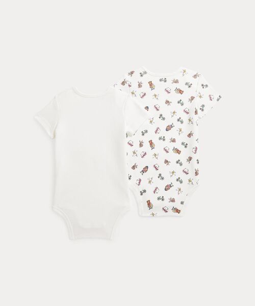 POLO RALPH LAUREN / ポロ ラルフ ローレン ベビー・キッズウエア | (ベビー)Polo ベア コットン ボディスーツ 2パック | 詳細1