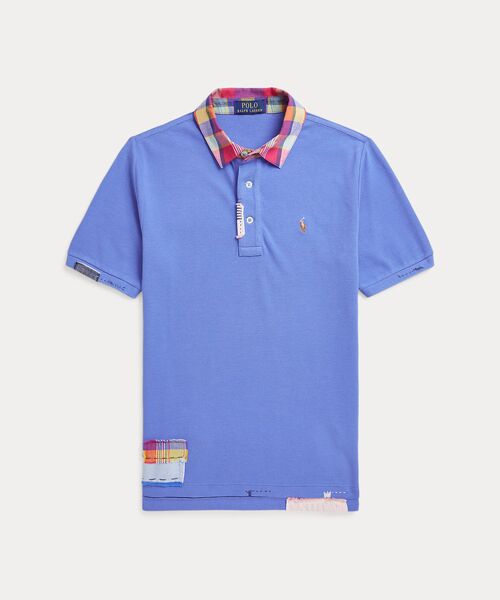 POLO RALPH LAUREN/ポロ ラルフ ローレン (ボーイズ 8才~20才)ディストレスト コットン メッシュ ポロシャツ 400ブルー S POLO RALPH LAUREN/ポロ ラルフ ローレン (ボーイズ 8才~20才)ディストレスト コットン メッシュ ポロシャツ 400ブルー S