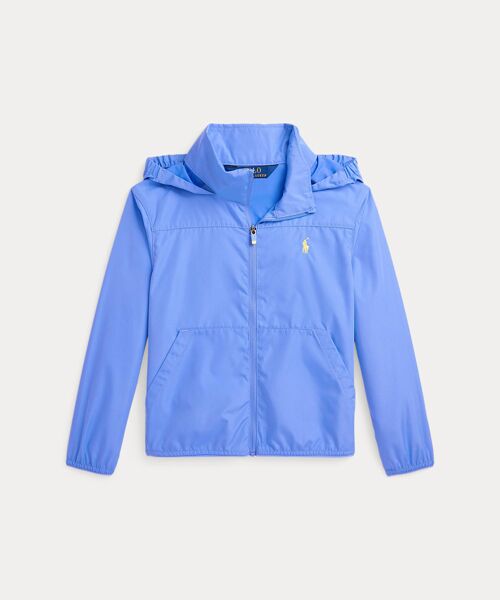 POLO RALPH LAUREN/ポロ ラルフ ローレン (ボーイズ 2才~7才)パッカブル ウォーターリペラント フーデッド ジャケット 430ブルー 4 POLO RALPH LAUREN/ポロ ラルフ ローレン (ボーイズ 2才~7才)パッカブル ウォーターリペラント フーデッド ジャケット 430ブルー 4
