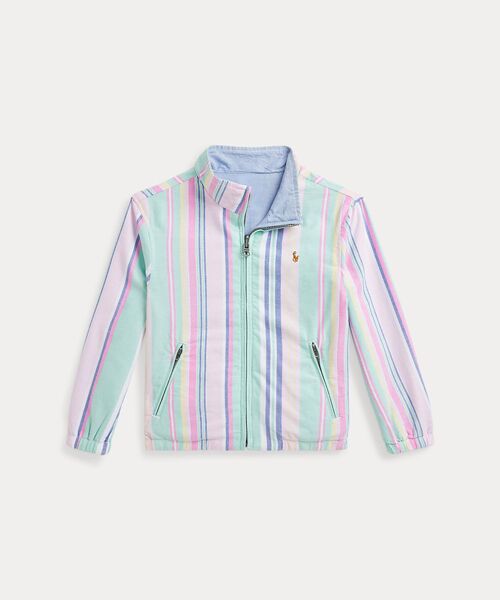 POLO RALPH LAUREN/ポロ ラルフ ローレン (ボーイズ 2才~7才)リバーシブル コットン オックスフォード ジャケット 999マルチカラー 6 POLO RALPH LAUREN/ポロ ラルフ ローレン (ボーイズ 2才~7才)リバーシブル コットン オックスフォード ジャケット 999マルチカラー 6