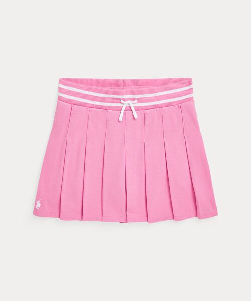 POLO RALPH LAUREN/ポロ ラルフ ローレン (ガールズ 7才~16才)プリ―テッド コットン ジャージー スコート 650ピンク M POLO RALPH LAUREN/ポロ ラルフ ローレン (ガールズ 7才~16才)プリ―テッド コットン ジャージー スコート 650ピンク M