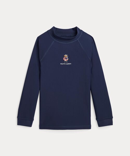 POLO RALPH LAUREN/ポロ ラルフ ローレン (ボーイズ 2才~7才)Polo ベア パフォーマンス ラッシュ ガード 410ネイビー 6 POLO RALPH LAUREN/ポロ ラルフ ローレン (ボーイズ 2才~7才)Polo ベア パフォーマンス ラッシュ ガード 410ネイビー 6