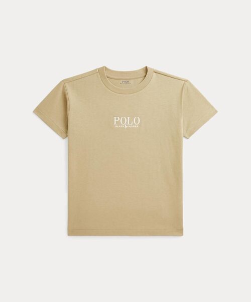 POLO RALPH LAUREN/ポロ ラルフ ローレン (ボーイズ 2才~7才)ロゴ ヘビーウェイト コットン ジャージー Tシャツ 250ブラウン 3 POLO RALPH LAUREN/ポロ ラルフ ローレン (ボーイズ 2才~7才)ロゴ ヘビーウェイト コットン ジャージー Tシャツ 250ブラウン 3
