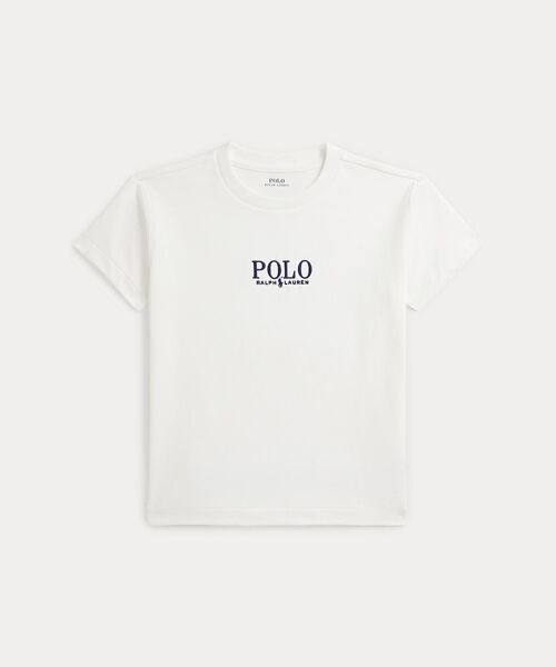 POLO RALPH LAUREN/ポロ ラルフ ローレン (ボーイズ 2才~7才)ロゴ ヘビーウェイト コットン ジャージー Tシャツ 100ホワイト 4 POLO RALPH LAUREN/ポロ ラルフ ローレン (ボーイズ 2才~7才)ロゴ ヘビーウェイト コットン ジャージー Tシャツ 100ホワイト 4