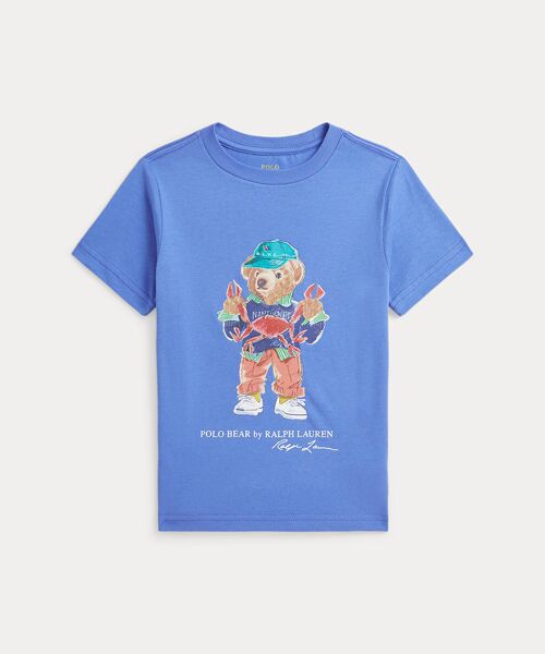 POLO RALPH LAUREN/ポロ ラルフ ローレン (ボーイズ 2才~7才)Polo ベア コットン ジャージー Tシャツ 400ブルー 6 POLO RALPH LAUREN/ポロ ラルフ ローレン (ボーイズ 2才~7才)Polo ベア コットン ジャージー Tシャツ 400ブルー 6