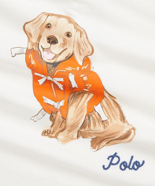 新品Polo Ralph Lauren 犬刺繍 Tシャツ 100 110サイズ4 e1755.jpg
