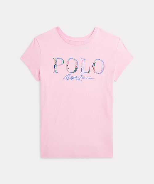 POLO RALPH LAUREN/ポロ ラルフ ローレン (ガールズ 7才~16才)ロゴ コットン ジャージー Tシャツ 650ピンク S POLO RALPH LAUREN/ポロ ラルフ ローレン (ガールズ 7才~16才)ロゴ コットン ジャージー Tシャツ 650ピンク S