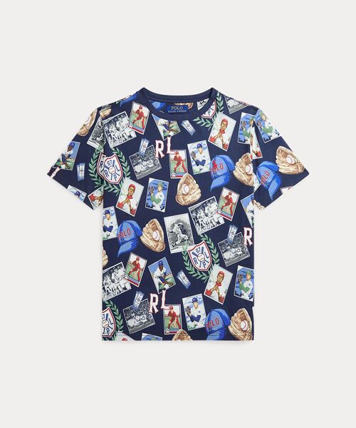 POLO RALPH LAUREN/ポロ ラルフ ローレン (ボーイズ 8才~20才)ベースボールプリント コットン ジャージー Tシャツ 999マルチカラー M POLO RALPH LAUREN/ポロ ラルフ ローレン (ボーイズ 8才~20才)ベースボールプリント コットン ジャージー Tシャツ 999マルチカラー M