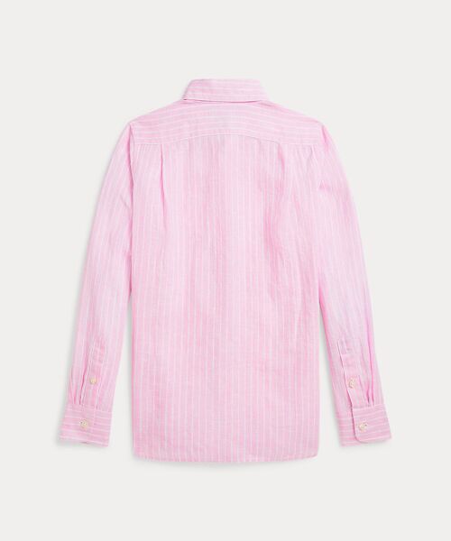 POLO RALPH LAUREN / ポロ ラルフ ローレン シャツ・ブラウス | (ボーイズ 8才～20才)ストライプド リネン シャツ | 詳細1