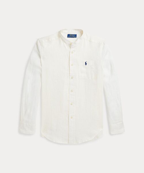POLO RALPH LAUREN/ポロ ラルフ ローレン (ボーイズ 8才~20才)リネン シャツ 100ホワイト XL POLO RALPH LAUREN/ポロ ラルフ ローレン (ボーイズ 8才~20才)リネン シャツ 100ホワイト XL