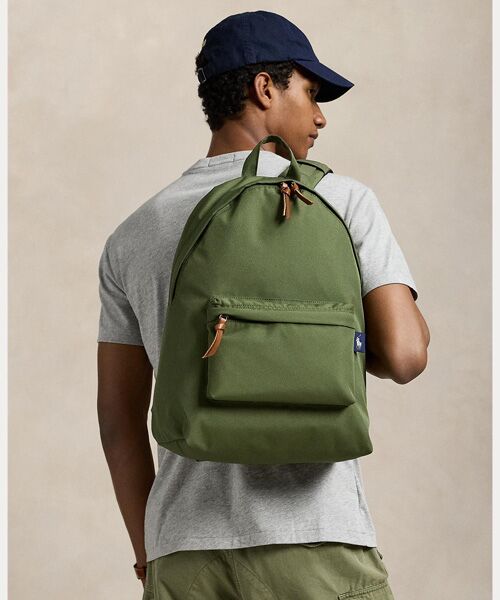 POLO RALPH LAUREN / ポロ ラルフ ローレン リュック・バックパック | レザートリム バックパック | 詳細5