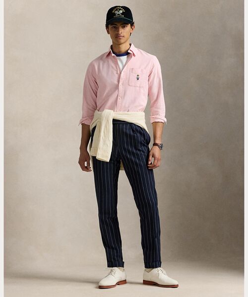 クラシック フィット Polo ベア メッシュ ポロシャツ