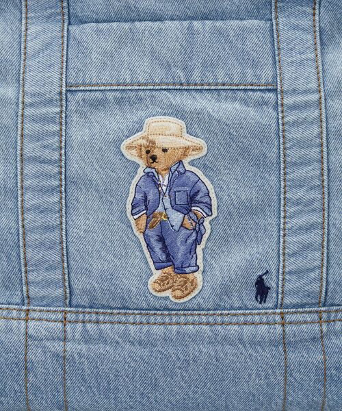 POLO RALPH LAUREN / ポロ ラルフ ローレン トートバッグ | Polo ベア デニム ミディアム トート | 詳細4