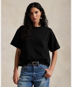 POLO RALPH LAUREN / ポロ ラルフ ローレン Tシャツ | コットン ジャージー クロップド クルーネック Tシャツ