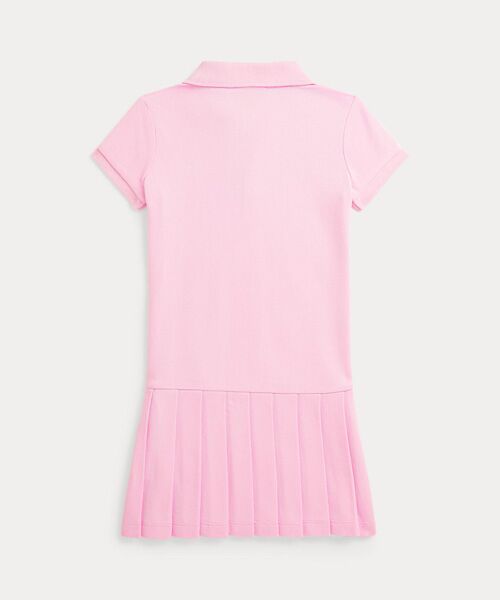 【限定特価】 セール】 (ガールズ 2才～6才)プリーテッド ストレッチ メッシュ ワンピース