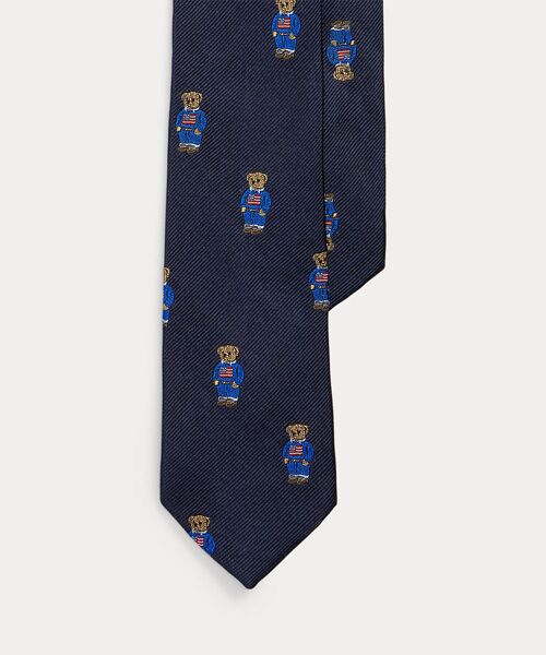 POLO RALPH LAUREN/ポロ ラルフ ローレン (ボーイズ 8才~20才)Polo ベア シルクツイル タイ 410ネイビー ONE POLO RALPH LAUREN/ポロ ラルフ ローレン (ボーイズ 8才~20才)Polo ベア シルクツイル タイ 410ネイビー ONE