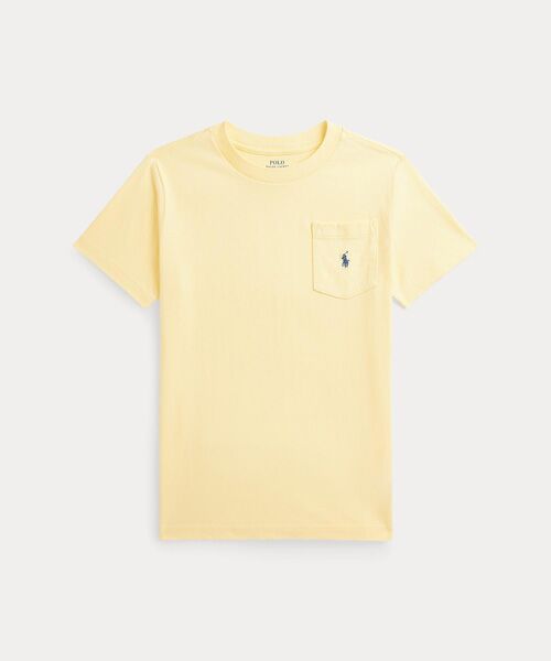 POLO RALPH LAUREN/ポロ ラルフ ローレン (ボーイズ 2才~7才)コットン ジャージー ポケット Tシャツ 700イエロー 3 POLO RALPH LAUREN/ポロ ラルフ ローレン (ボーイズ 2才~7才)コットン ジャージー ポケット Tシャツ 700イエロー 3