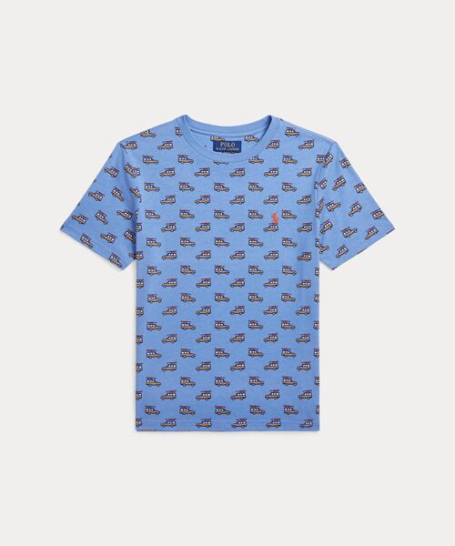 POLO RALPH LAUREN/ポロ ラルフ ローレン (ボーイズ 8才~20才)カープリント コットン ジャージー Tシャツ 999マルチカラー L POLO RALPH LAUREN/ポロ ラルフ ローレン (ボーイズ 8才~20才)カープリント コットン ジャージー Tシャツ 999マルチカラー L