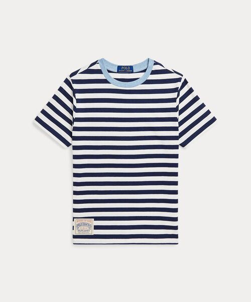 POLO RALPH LAUREN/ポロ ラルフ ローレン (ボーイズ 8才~20才)ストライプド コットン ジャージー リンガー Tシャツ 999マルチカラー XL POLO RALPH LAUREN/ポロ ラルフ ローレン (ボーイズ 8才~20才)ストライプド コットン ジャージー リンガー Tシャツ 999マルチカラー XL