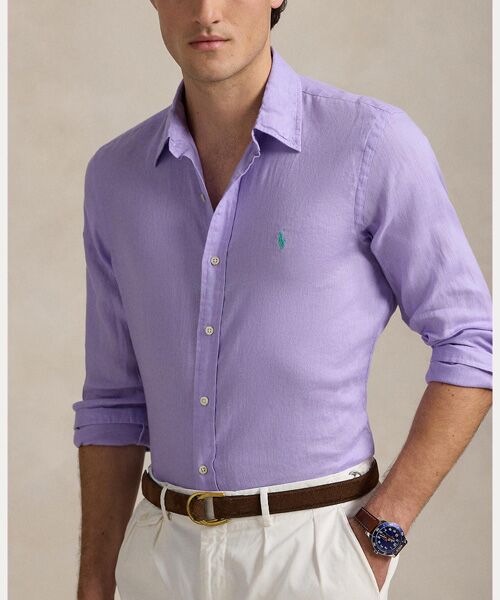 POLO RALPH LAUREN / ポロ ラルフ ローレン シャツ・ブラウス | クラシック フィット リネン シャツ | 詳細4