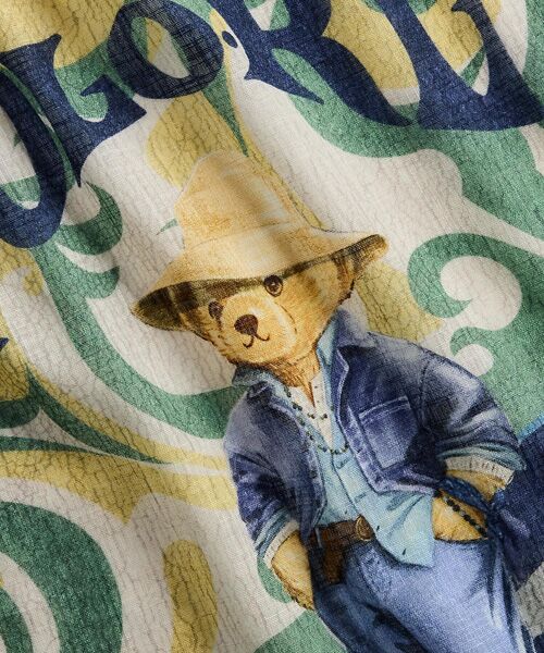 POLO RALPH LAUREN / ポロ ラルフ ローレン バンダナ・スカーフ | Polo ベア コットン スクエア スカーフ | 詳細2