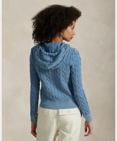 POLO RALPH LAUREN ニット セーター ケーブルニット コットン