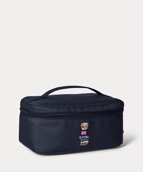 希少極美品！POLO RALPHLAUREN　LENNOXbag　トリコロール ボーイズ 8才～20才)Polo ベア ランチ トート （トートバッグ