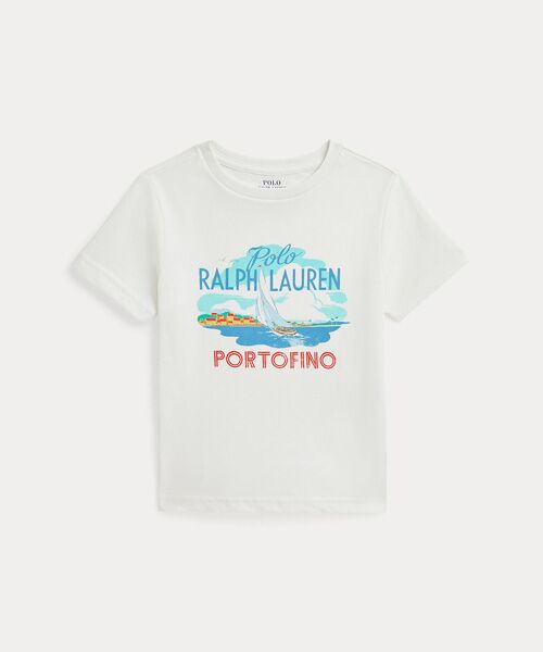 【SALE】完売次第終了！Ralph Lauren Men's Tシャツ Cotton T-shirt with logo detail brand POLO RALPH LAUREN