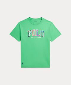 【POLO RALPH LAUREN】希少！ロゴ コットン Tシャツ【送関込】 ベースボールロゴ コットン ジャージー Tシャツ
