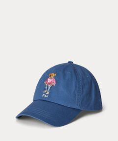 アップリケド ツイル ボール キャップ （キャップ）｜POLO RALPH