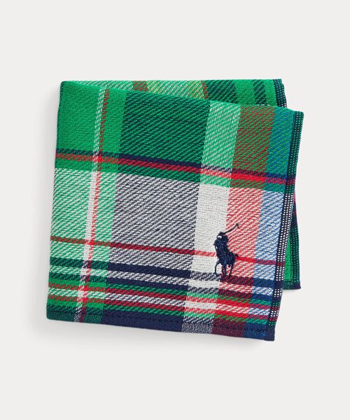 POLO RALPH LAUREN / ポロ ラルフ ローレン ハンカチ | チェック コットン テリー ハンカチーフ | 詳細1