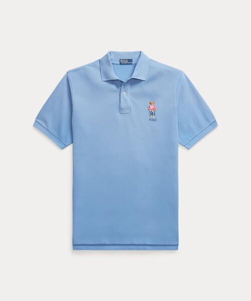 クラシック フィット Polo ベア メッシュ ポロシャツ