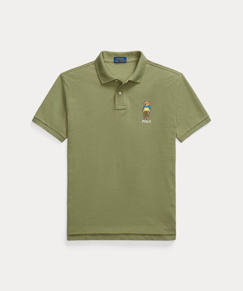 POLO RALPH LAUREN / ポロ ラルフ ローレン ポロシャツ | カスタム スリム Polo ベア メッシュ ポロシャツ | 詳細1