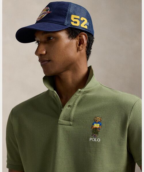 POLO RALPH LAUREN / ポロ ラルフ ローレン ポロシャツ | カスタム スリム Polo ベア メッシュ ポロシャツ | 詳細4
