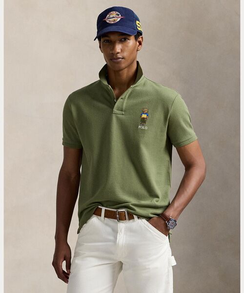 POLO RALPH LAUREN / ポロ ラルフ ローレン ポロシャツ | カスタム スリム Polo ベア メッシュ ポロシャツ | 詳細5
