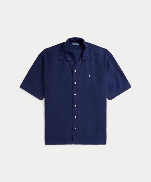 リネン ビッグ シャツ （シャツ・ブラウス）｜POLO RALPH LAUREN