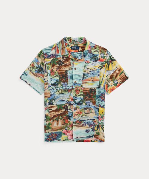 【新品タグ付】POLO RALPH LAURENクラシックフィットキャンプシャツ POLO RALPH LAUREN シャツ クラシック フィット バンダナ