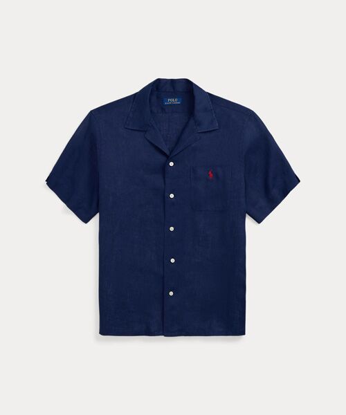 クラシック フィット リネン キャンプ シャツ （シャツ
