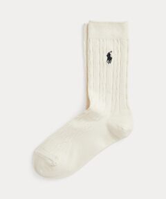 POLO RALPH LAUREN ポロ ラルフローレン 靴下 727000PK2 PINKH 9