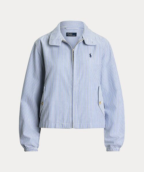 POLO RALPH LAUREN / ポロ ラルフ ローレン その他アウター | ストライプド コットン シアサッカー ジャケット | 詳細1