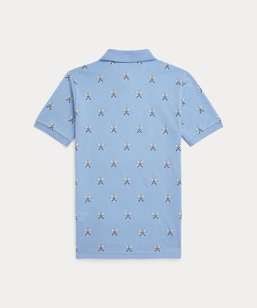 POLO RALPH LAUREN / ポロ ラルフ ローレン ポロシャツ | (ボーイズ 8才～20才)テニスプリント コットン メッシュ ポロシャツ | 詳細1