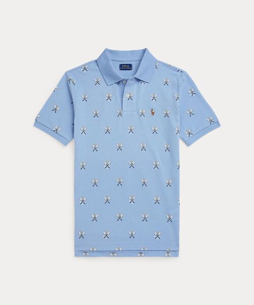 POLO RALPH LAUREN/ポロ ラルフ ローレン (ボーイズ 8才~20才)テニスプリント コットン メッシュ ポロシャツ 999マルチカラー M POLO RALPH LAUREN/ポロ ラルフ ローレン (ボーイズ 8才~20才)テニスプリント コットン メッシュ ポロシャツ 999マルチカラー M