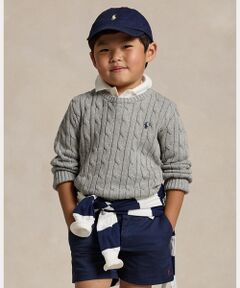 POLO RALPH LAUREN / ポロ ラルフ ローレン ニット・セーター | (ボーイズ 2才～7才)ケーブルニット コットン セーター
