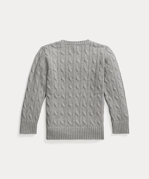 POLO RALPH LAUREN / ポロ ラルフ ローレン ニット・セーター | (ボーイズ 2才~7才)ケーブルニット コットン セーター | 詳細2