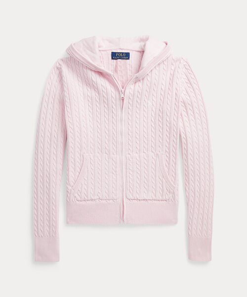 値段交渉可　美品‼️ ポロ ラルフ・ローレン フルジップパーカー ピンク POLO RALPH LAUREN ポロ ラルフローレン ガールズ フルジップ